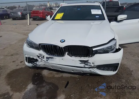 2019 BMW 740I из США, поврежденный, VIN WBA7E2C59KB454433